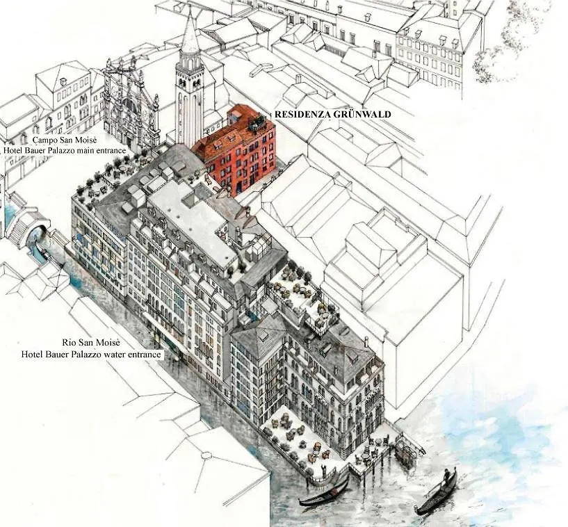 Residenza Grunwald Hotel Venice 4*,  Italy
